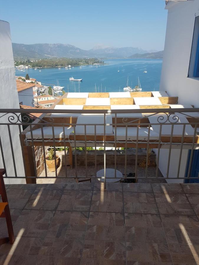 Appartamento Veranda Blue - Poros Poros Town Esterno foto