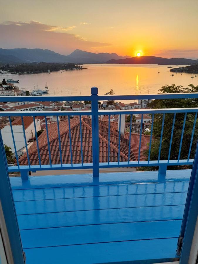 Veranda Blue - Poros Poros Town Esterno foto
