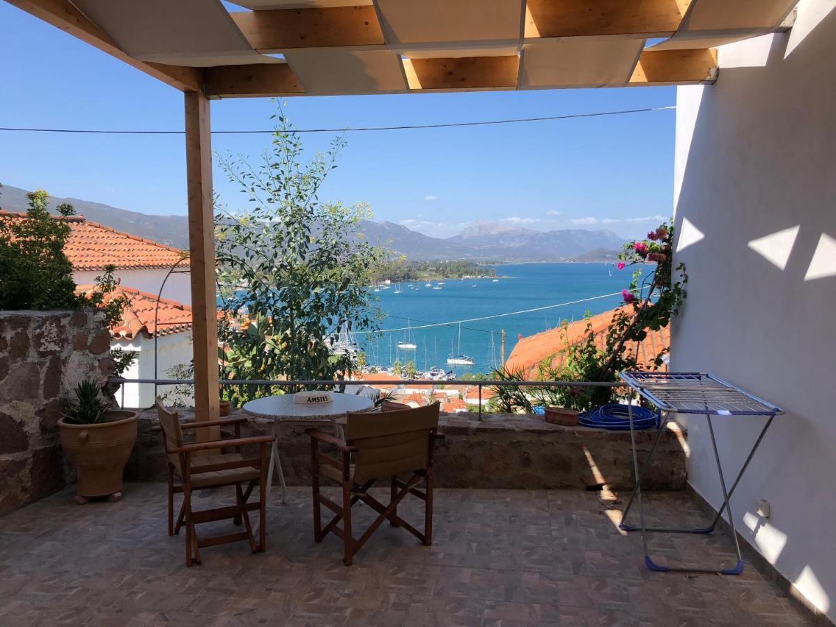 Appartamento Veranda Blue - Poros Poros Town Esterno foto